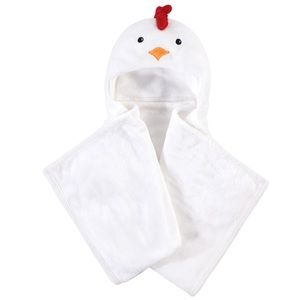 HUSDON BABY | NWOT🐔 Infant & Toddler Hooded Animal Face Plush Blanket, Chicken